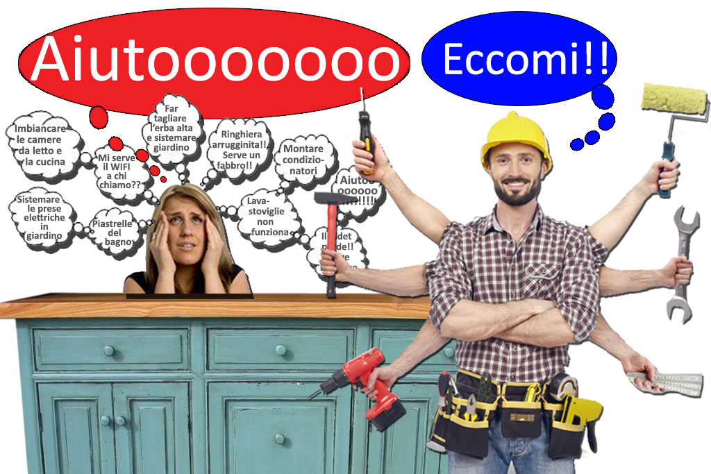 Lavoro mio? lavora tu! Hai un lavoro da fare in casa o in ufficio? Pubblica il tipo di lavoro, descrivilo bene e il professionista si mette in contatto con te