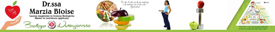 Nutrizione e Corretta Alimentazione. Dr.ssa Marzia Bloise - Biologo Nutrizionista: Blog